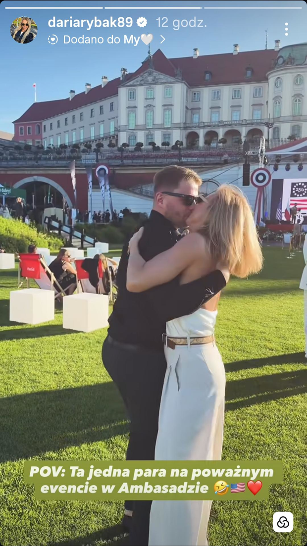 Daria i Filip z "Love is Blind: Polska" na romantycznym nagraniu na 250-leciu USA