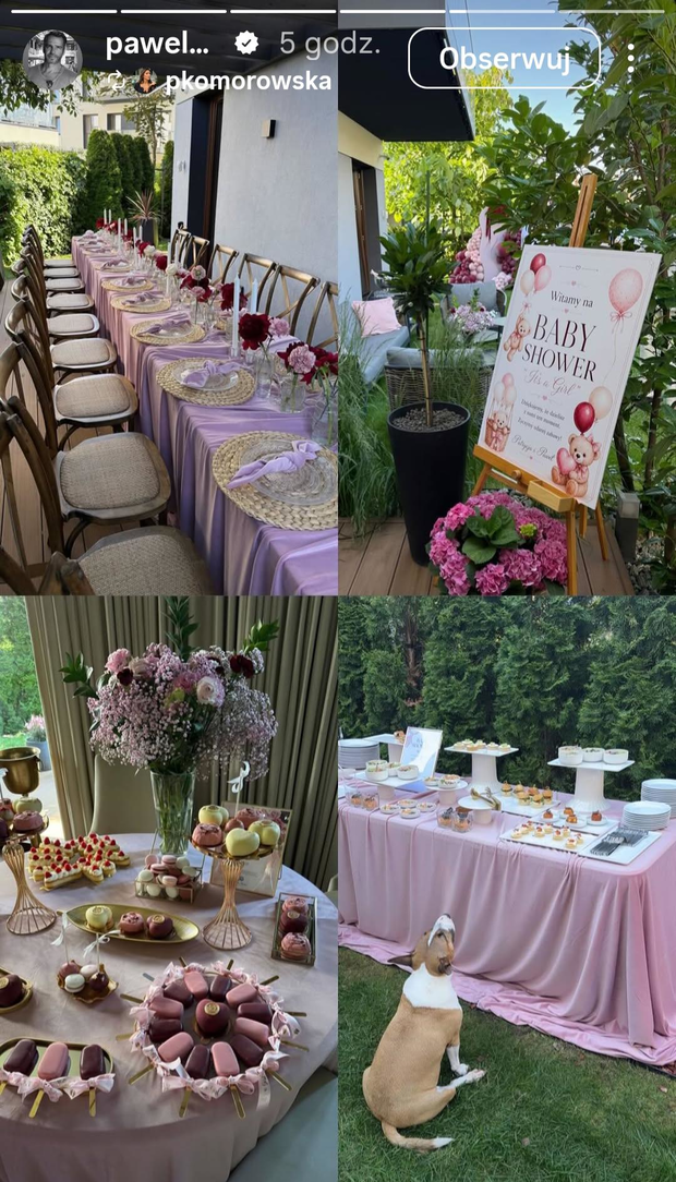 Paweł Deląg niebawem po raz kolejny zostanie ojcem. Tak wyglądało baby shower,