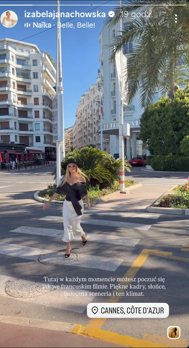 Izabela Janachowska w modnej bluzce "Bottom Knot" na lato 2026