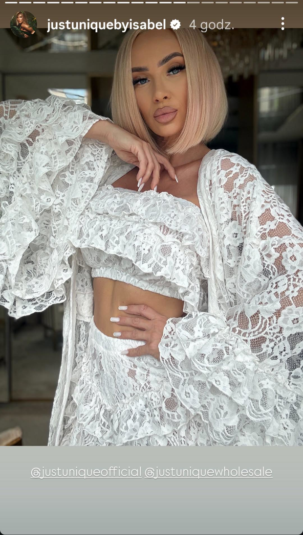 Izabela Macudzińka w modnych "lace shorts" na lato 2026