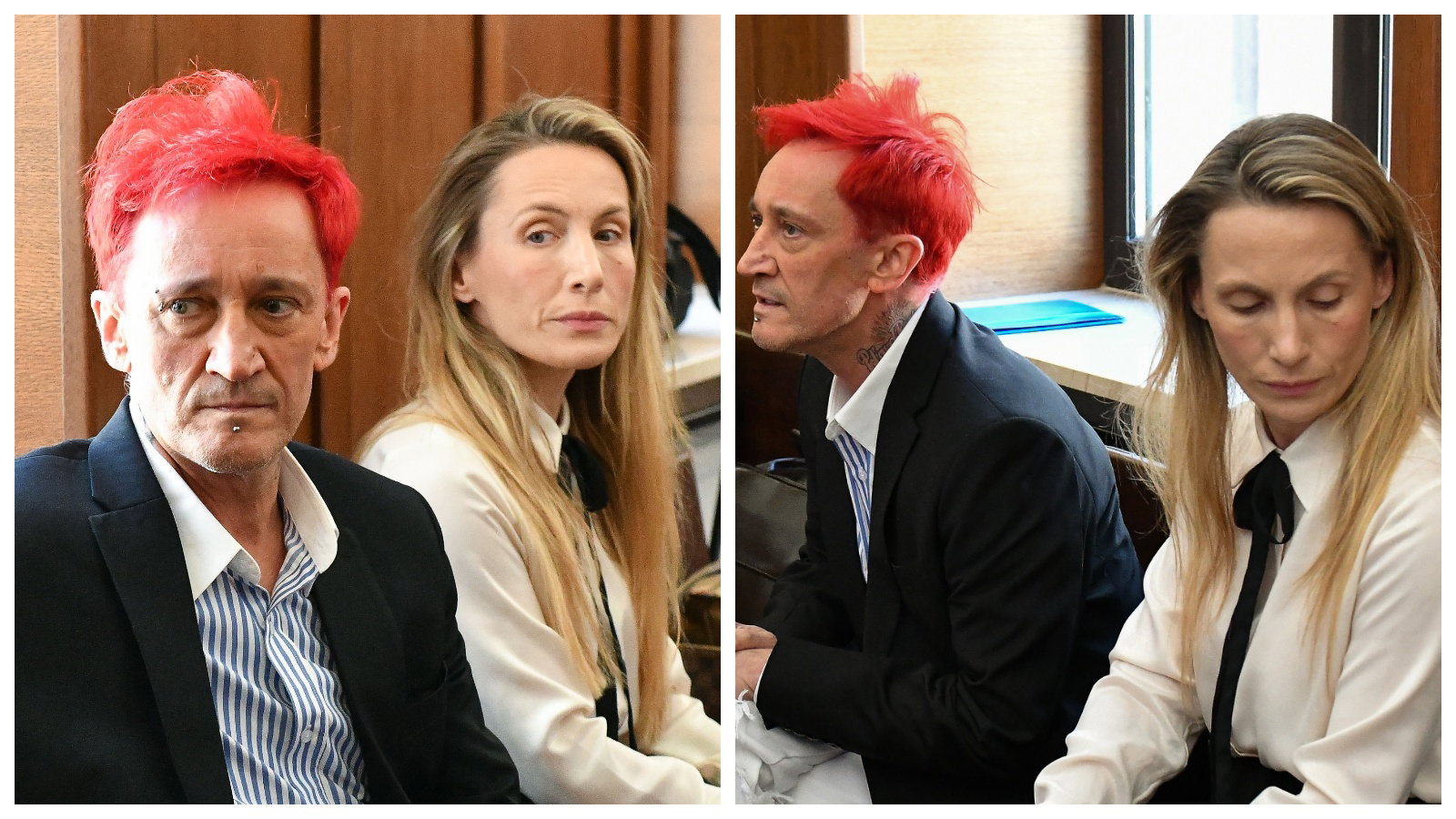 Wiśniewski zrobił to od razu po wyjściu z sądu. Mina zdradziła wszystko