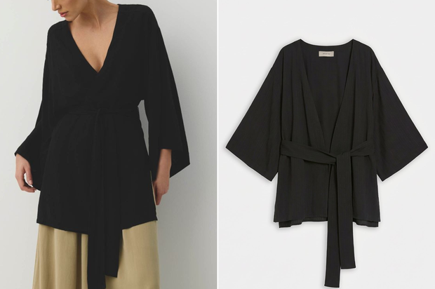 Modna bluzka "Bottom Knot" w stylu Izabeli Janachowskiej z Diverse za 129,99 złotych