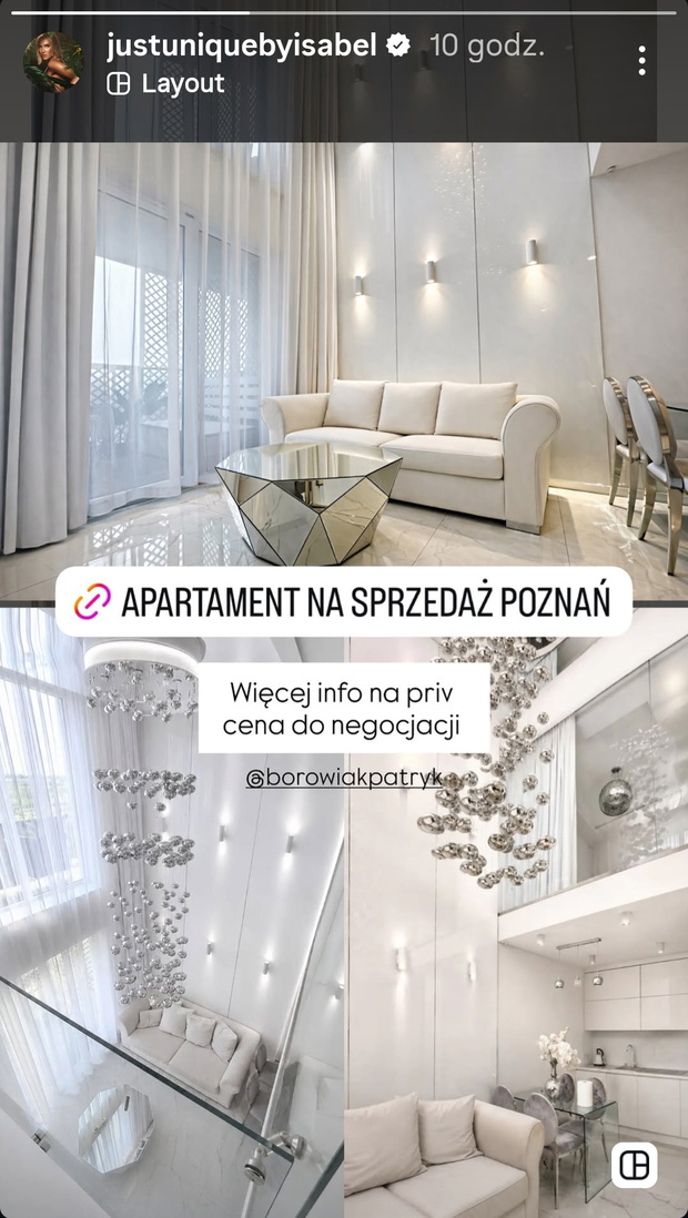 Izabela Macudzińska sprzedaje swój luksusowy apartament, gdzie nagrywano "Królowe życia"