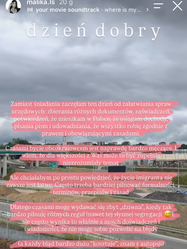 Zarzucali Malice z "Love is Blind", że musi wszystko kontrolować. Tak się tłumaczy