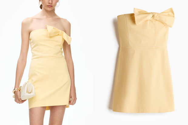 Modna żółta sukienka na lato w stylu księżnej Kate z H&amp;M za 104,99 złotych
