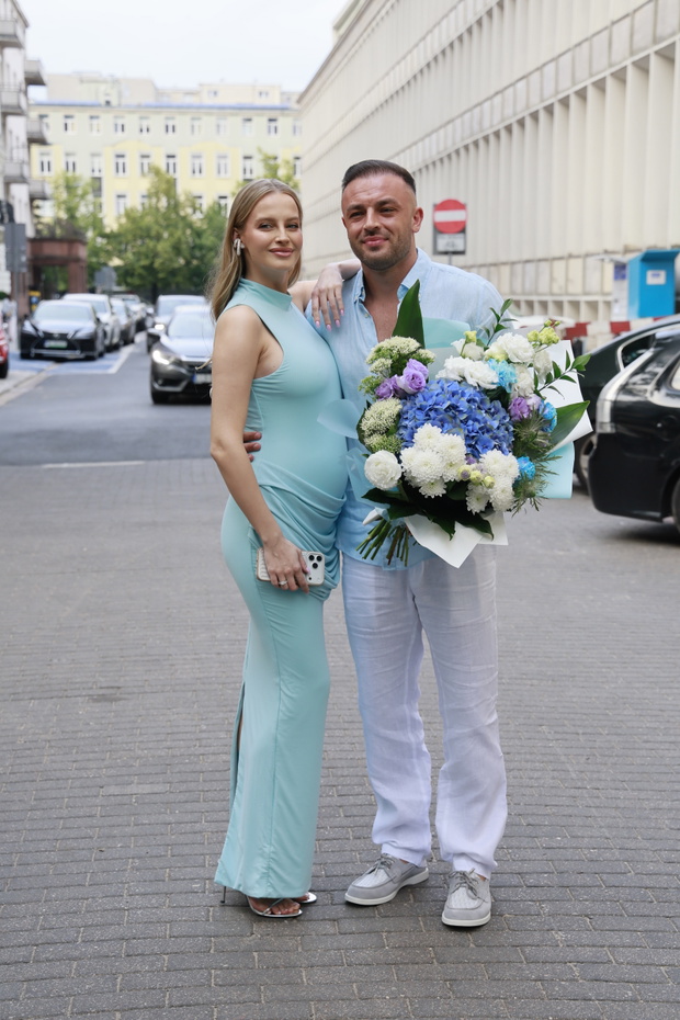 Karolina Pisarek i Roger Salla na imprezie Roxie Węgiel fot. Gałązka/AKPA