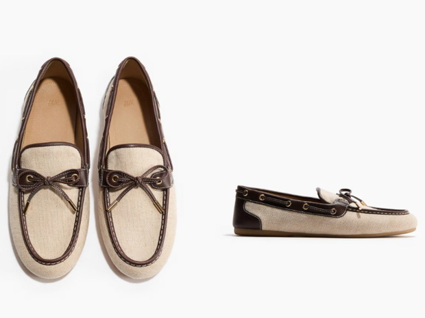 Buty marynarskie H&amp;M fot. mat. prasowe