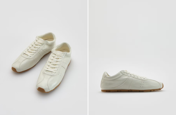 Sneakersy Reserved z zaokrąglonym noskiem