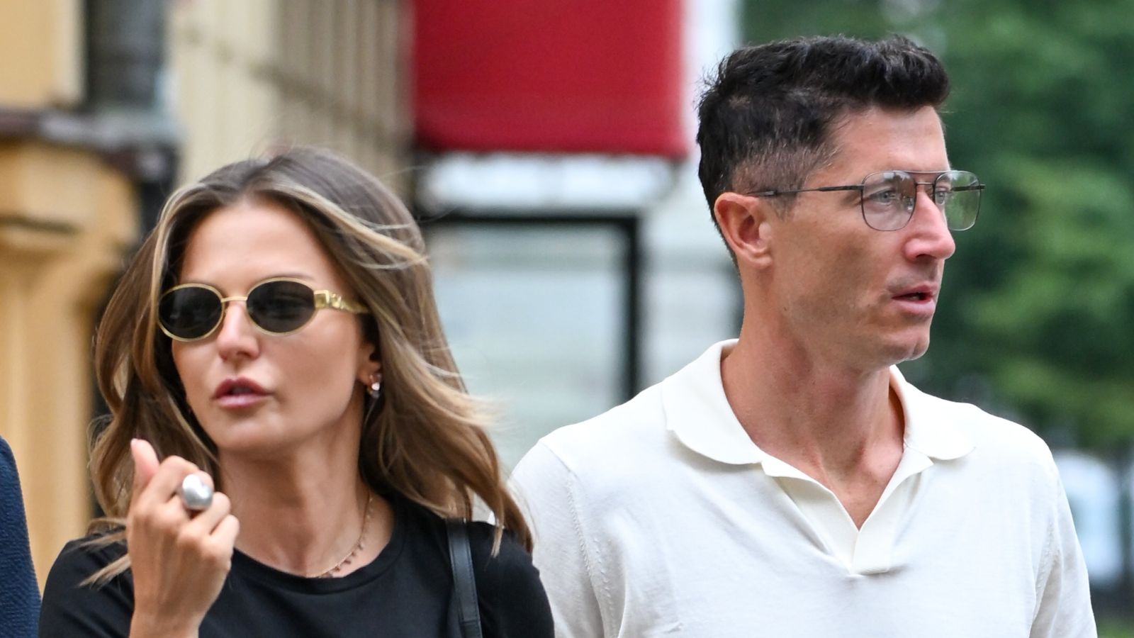 Anna i Robert Lewandowscy imprezują na Open'erze