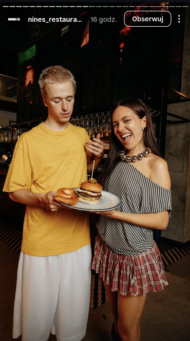 MiU i Zalia w restauracji Roberta Lewandowskiego