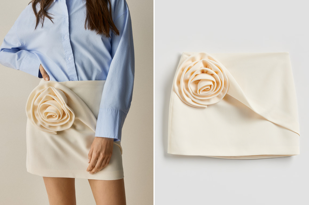 Modna spódnica typu ''rose blossom'' w stylu Anny Lewandowskiej z Reserved za 99,99 złotych