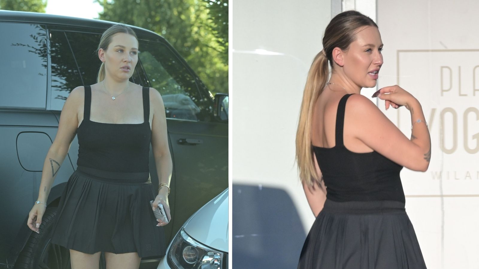 Naturalna Andziaks w klapkach za 3 tysiące na zakupach w dyskoncie. Paparazzi wszystko uchwycili
