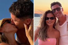 Anna Lewandowska już nosi modną sukienkę "bandeau" na lato. Kolor "spanish pink" pięknie podkreśla opaleniznę
