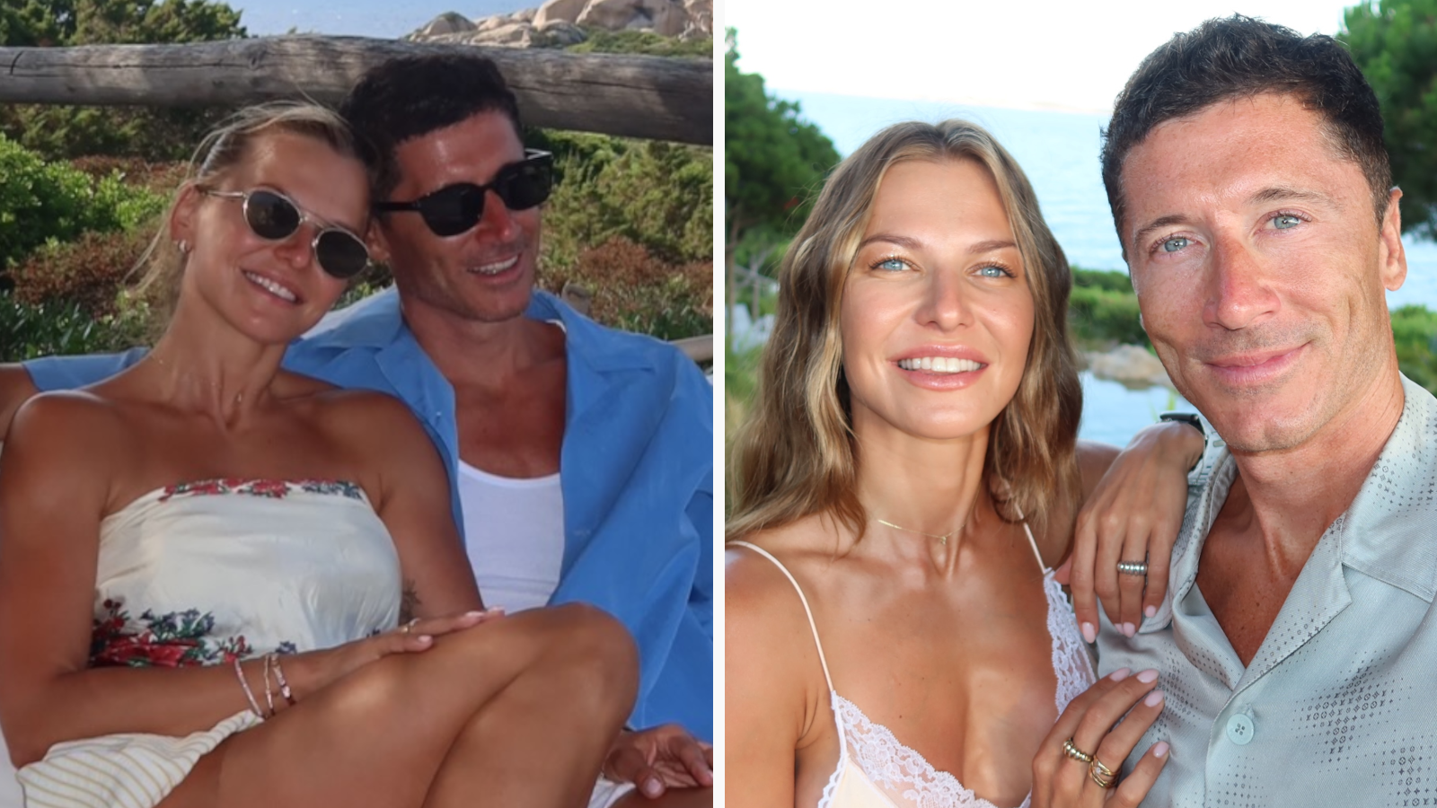 Anna i Robert Lewandowscy tak bawią się na wakacjach przed wyjazdem do USA. Jeden szczegół wywołał falę komentarzy