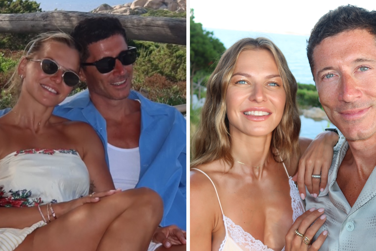Anna i Robert Lewandowscy tak bawią się na wakacjach przed wyjazdem do USA. Jeden szczegół wywołał falę komentarzy