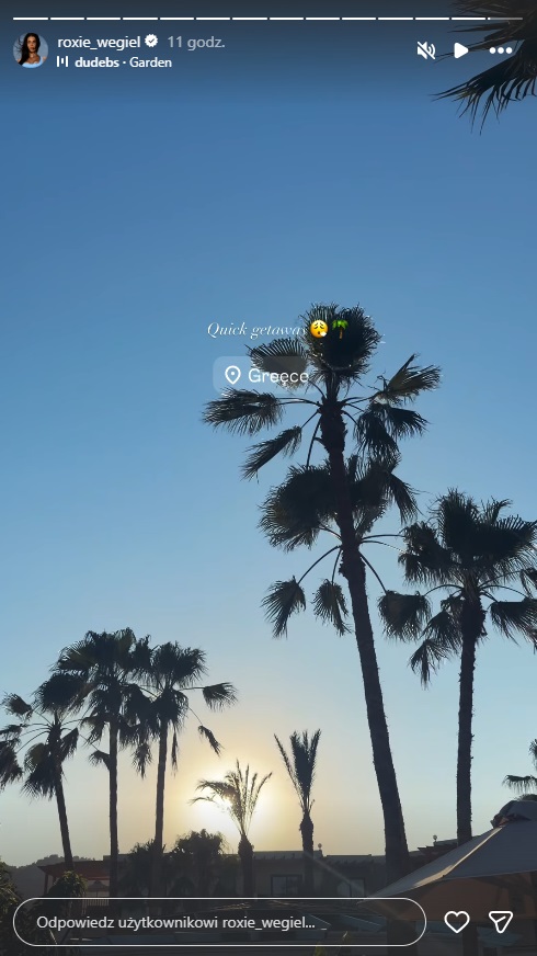 Roxie Węgiel poleciała na wakacje