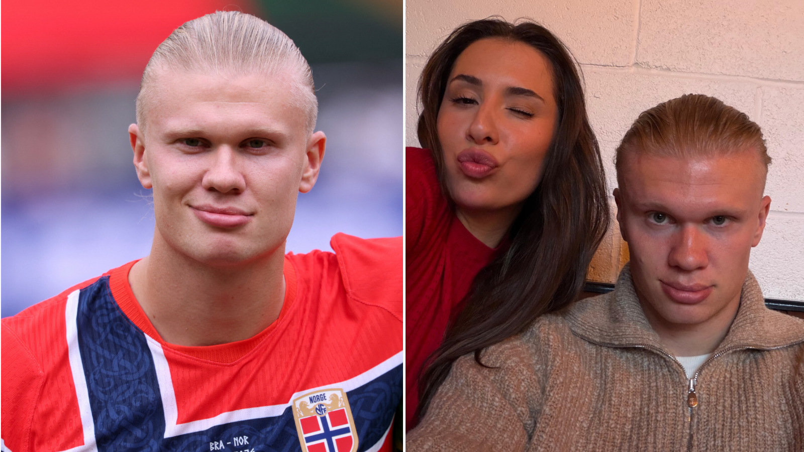 Erling Haaland zakochał się w koleżance z dzieciństwa. Nie do wiary, jak się poznali. O kulisach ich związku mówi cały mundial