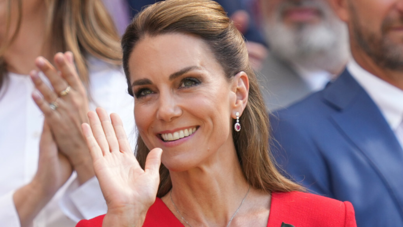 Księżna Kate na finale Wimbledonu znów skradła show. Uwagę zwraca jeden szczegół