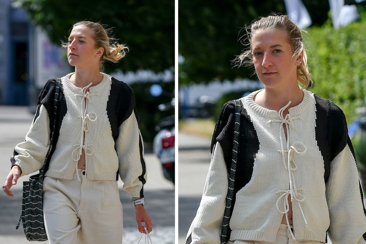 Lara Gessler przyłapana przez paparazzi. Spójrzcie tylko na jej stylizację