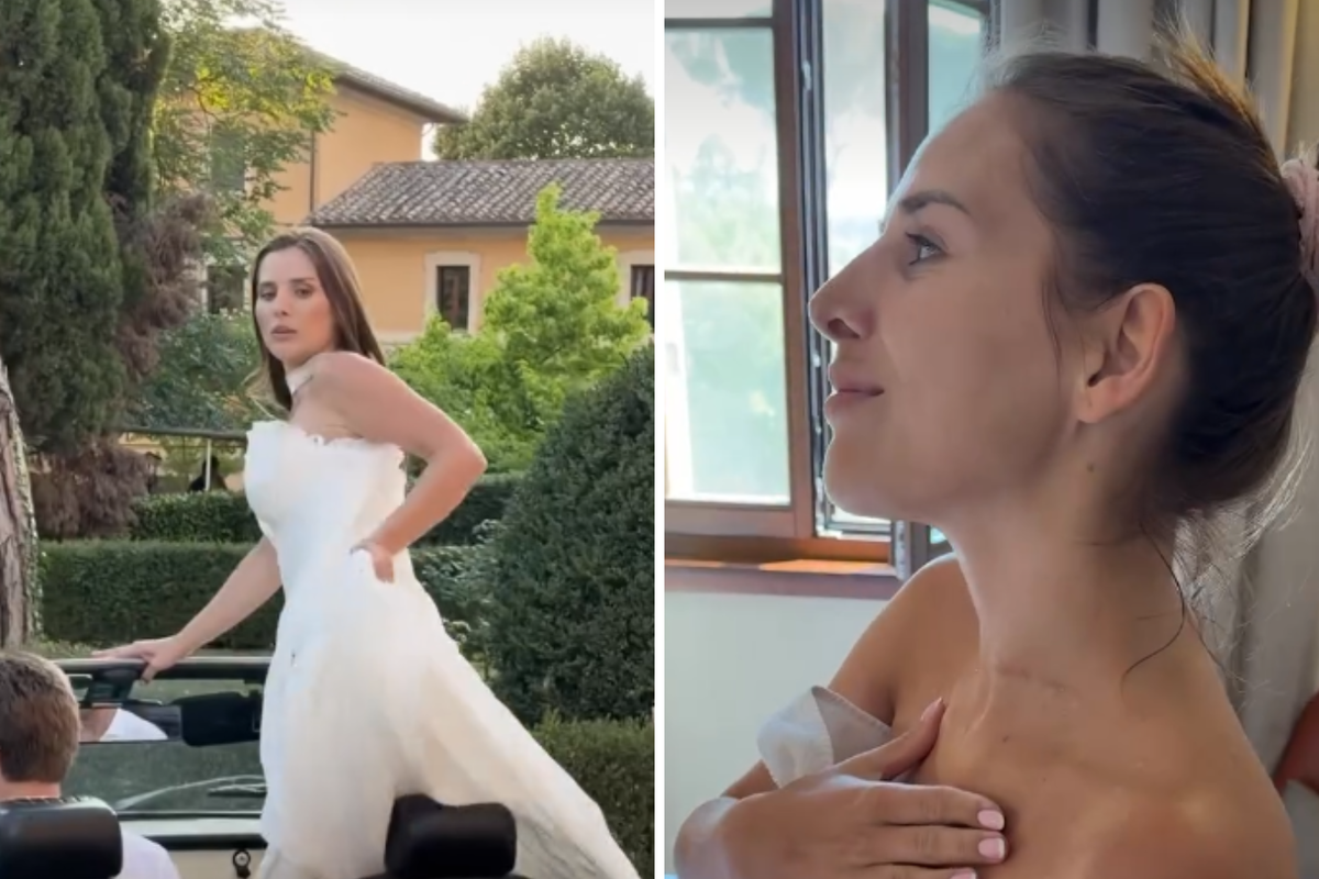 Niebezpieczna sytuacja na ślubie Oli Nowak