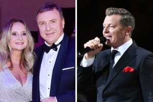 Rafał Brzozowski śpiewa u Joann i Jacka Kurskich. Domowe karaoke trafiło do sieci