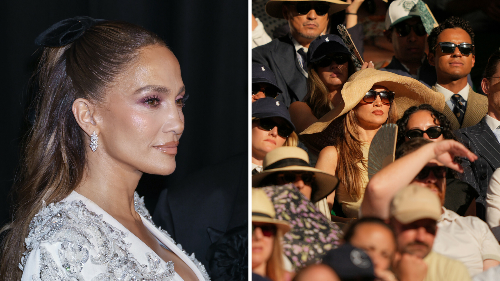 Wpadka Jennifer Lopez na  Wimbledonie