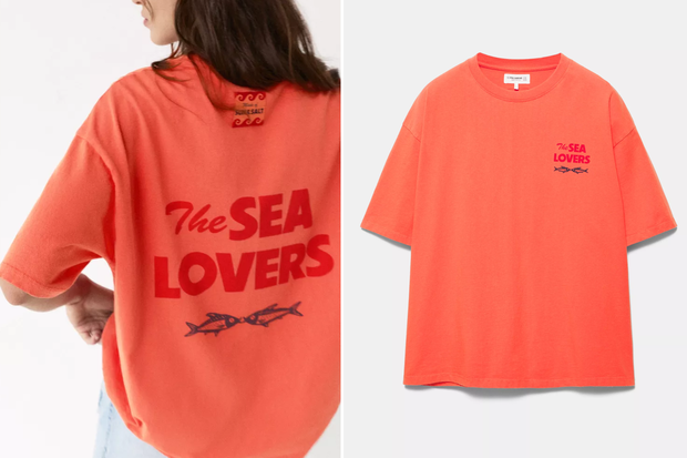 Modna bluzka typu ''Marine Heritage'' w stylu Małgorzaty Rozenek-Majdan z Pull&Bear za 25,90 złotych