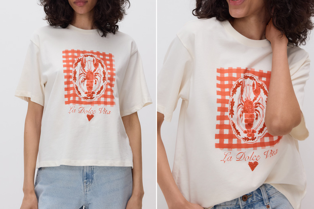Modna bluzka typu ''Marine Heritage'' w stylu Małgorzaty Rozenek-Majdan z Reserved za 22,99 złotych