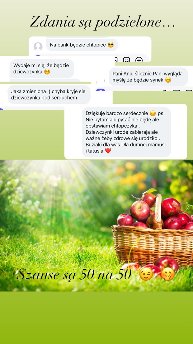 Ania z "Rolnik szuka żony" o płci dziecka