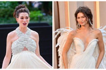 Ciężarna Anne Hathaway i Zendaya skradły show na premierze "Odysei"