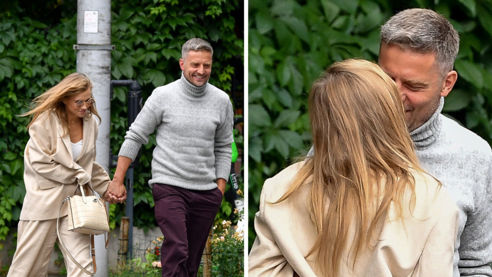 Kaczorowska i Rogacewicz na romantycznych kadrach. Paparazzi wszystko uchwycili