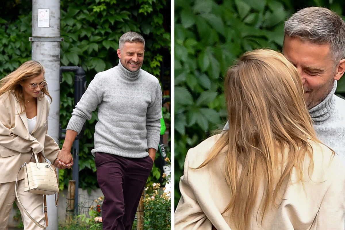 Kaczorowska i Rogacewicz na romantycznych kadrach. Paparazzi wszystko uchwycili