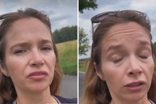 Marta Paszkin z "Rolnika" najadła się strachu na spacerze