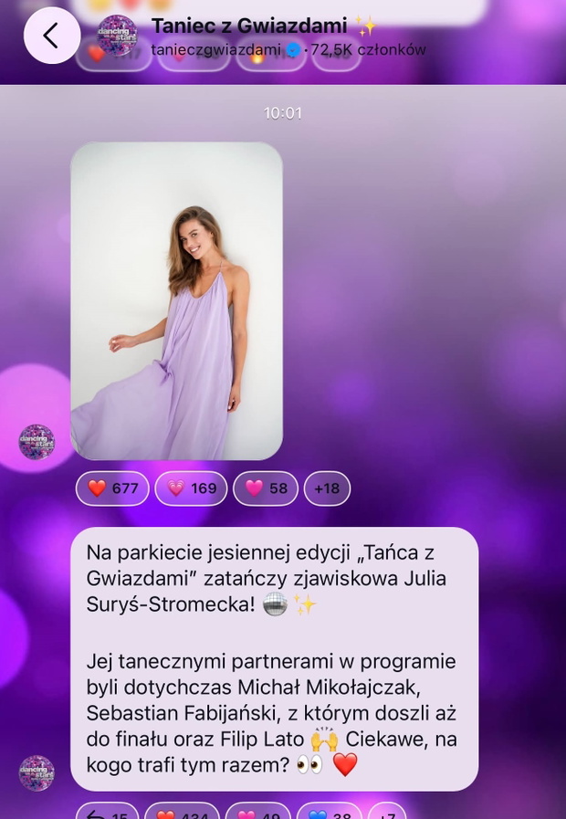 Julia Suryś wraca do