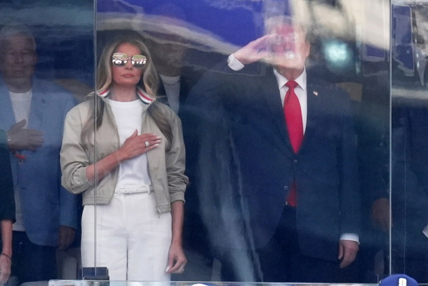 Sportowa Melania Trump na finale mundialu