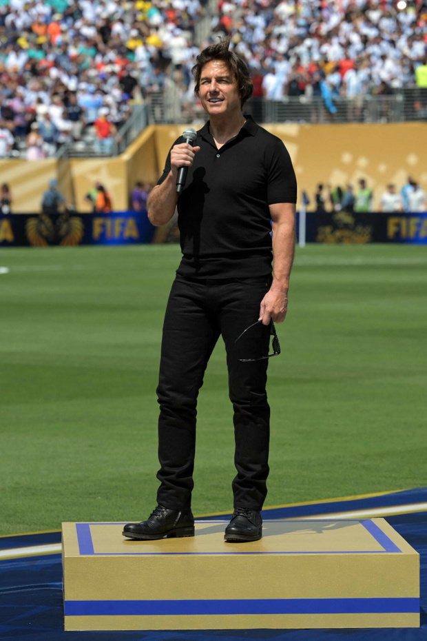 Tom Cruise na finale mundialu