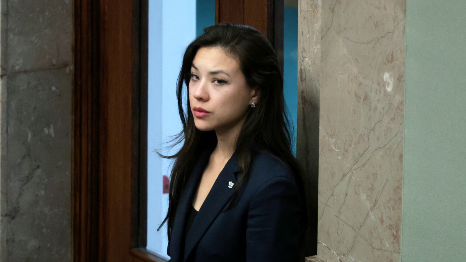 Aleksandra Uznańska-Wiśniewska wróciła do pracy dwa miesiące  po porodzie. Tak przywitano ją w Sejmie