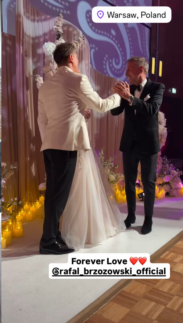 Krzysztof Gojdź na wesele Rafała Brzozowskiego