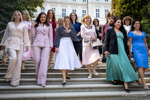Marta Nawrocka i Alicja Bachleda-Curuś razem. Zdjęcia trafiły do sieci