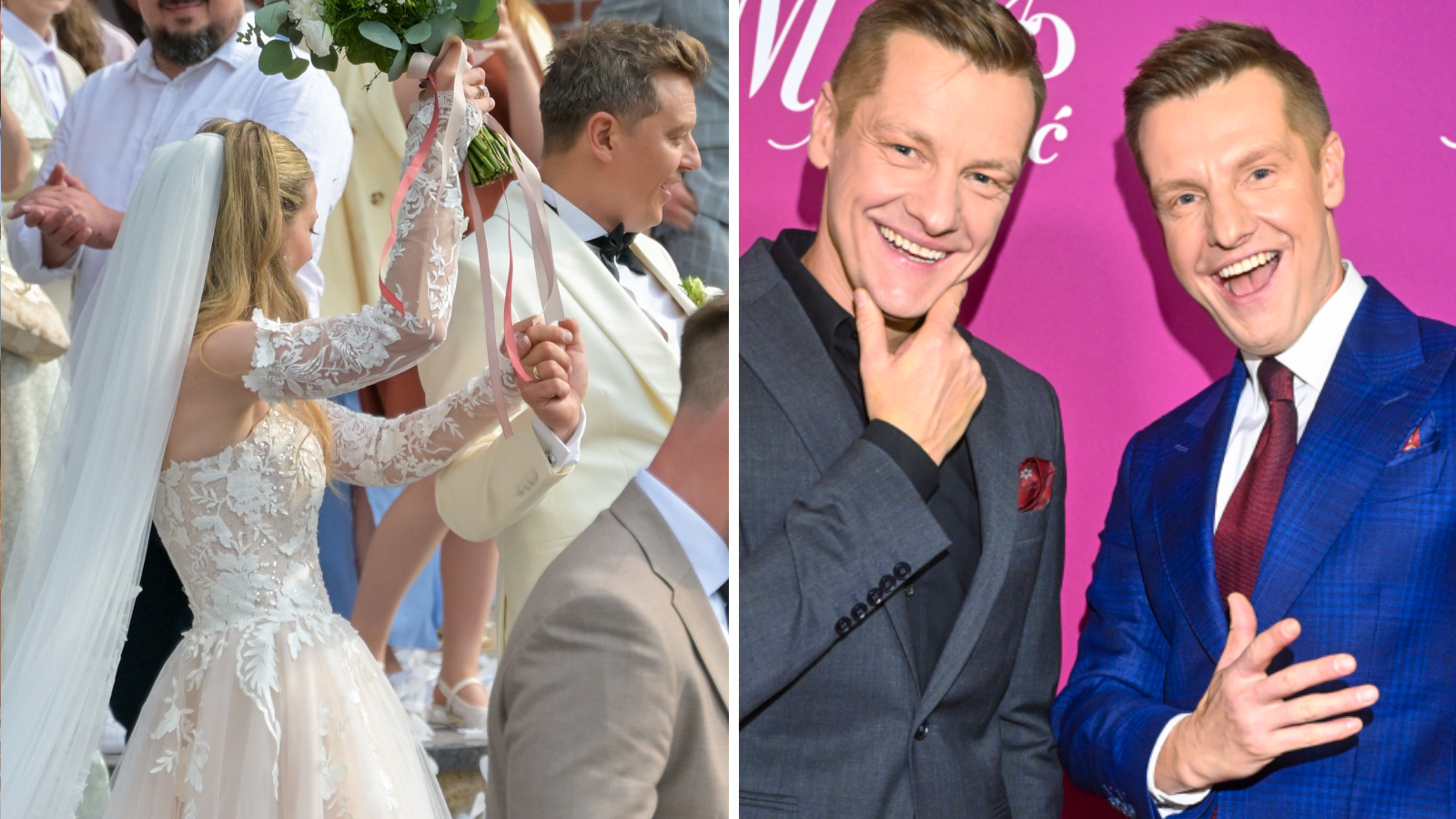 Tak Rafał i Marcin Mroczkowie szaleli na weselu Rafała Brzozowskiego. Nagranie trafiło do sieci