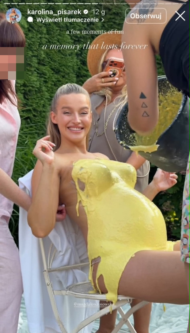 Baby shower Karoliny Pisarek