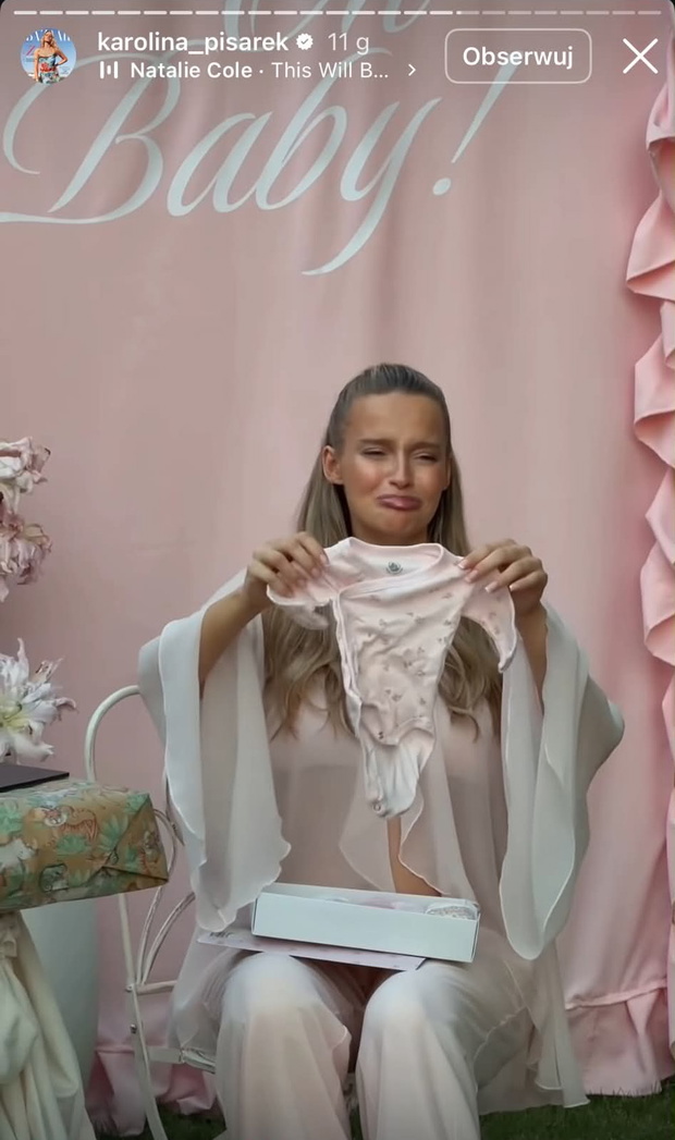 Baby shower Karoliny Pisarek