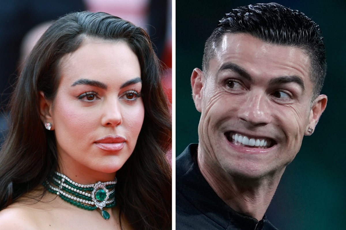 Setki gapiów czekało pod katedrą na ślub Cristiano Ronaldo i Georginy Rodriguez, a tam inna para. Sportowiec komentuje