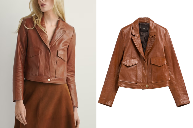 Modna kurtka ''russet'' w stylu Agnieszki Woźniak-Starak z Ochnika za 599,90 złotych