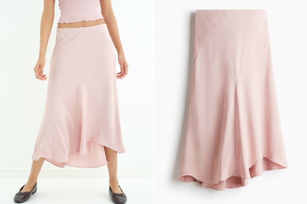 Modna spódnica typu ''Pastel Soft Utility'' w stylu Zofii Zborowskiej z H&M za 127,99 złotych