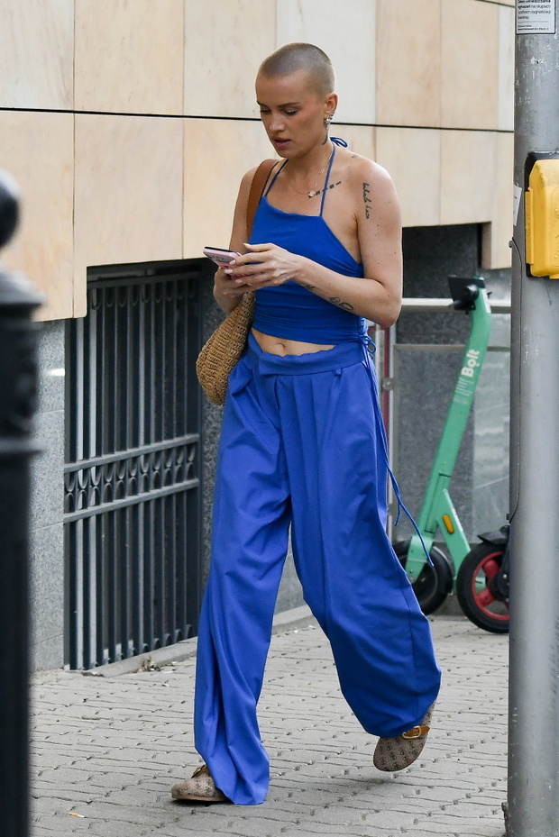 Maffashion w kobaltowym total looku