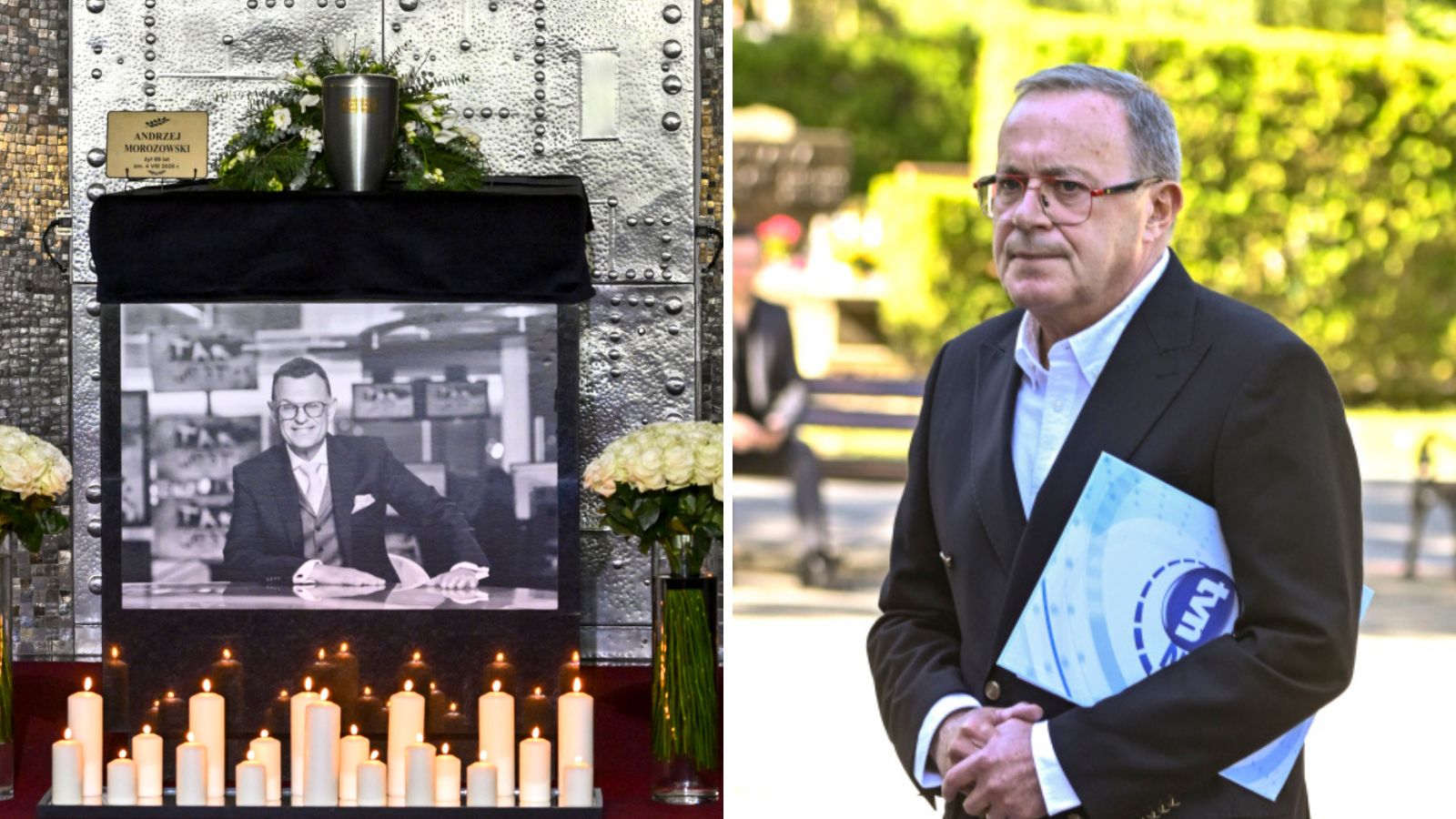 Przejmujące słowa na pogrzebie Andrzeja Morozowskiego