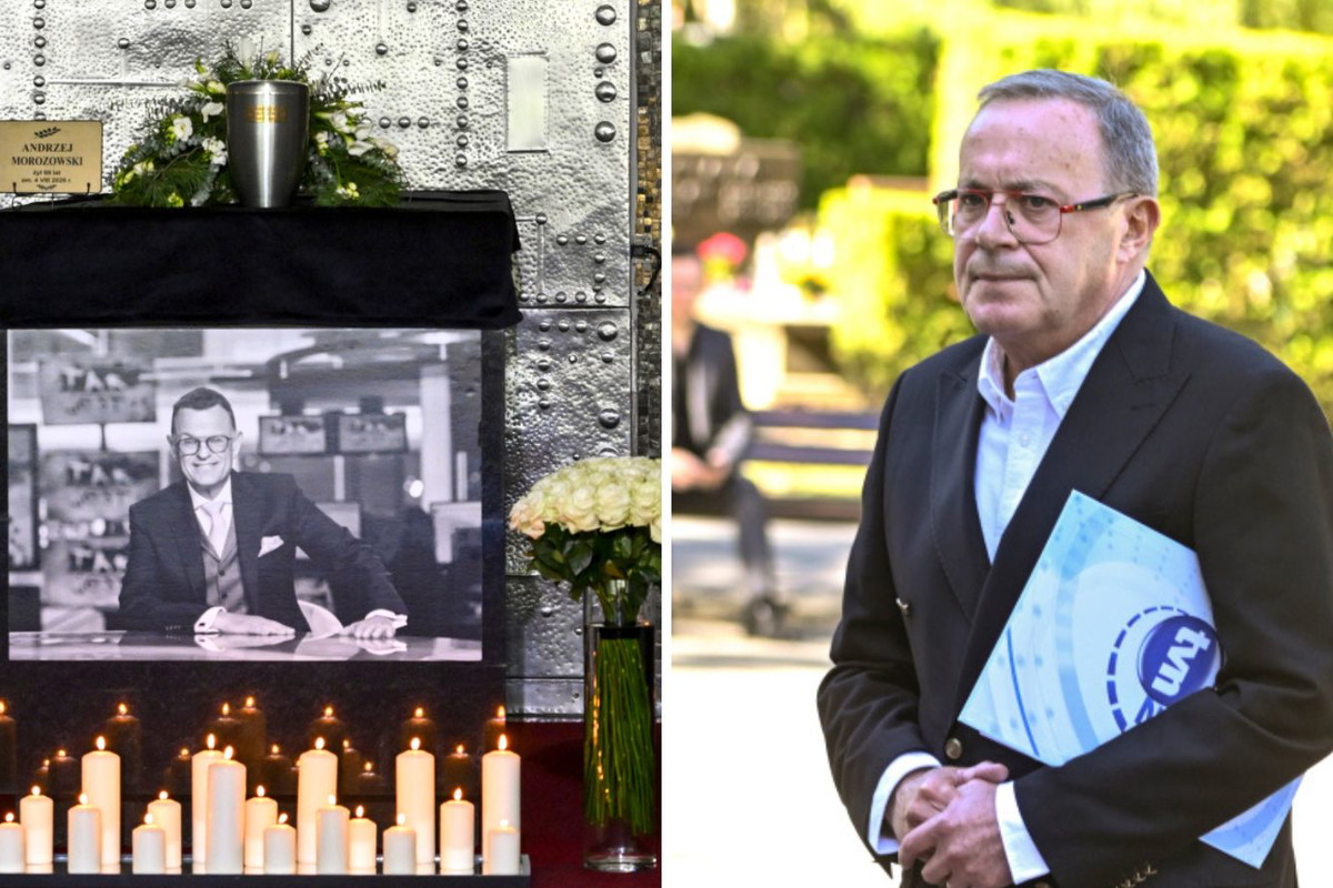 Przejmujące słowa na pogrzebie Andrzeja Morozowskiego
