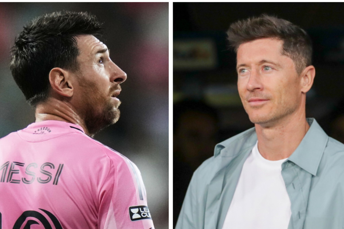 Tak Lewandowski wspiera Messiego po śmierci ojca. Poruszające słowa / Fot.