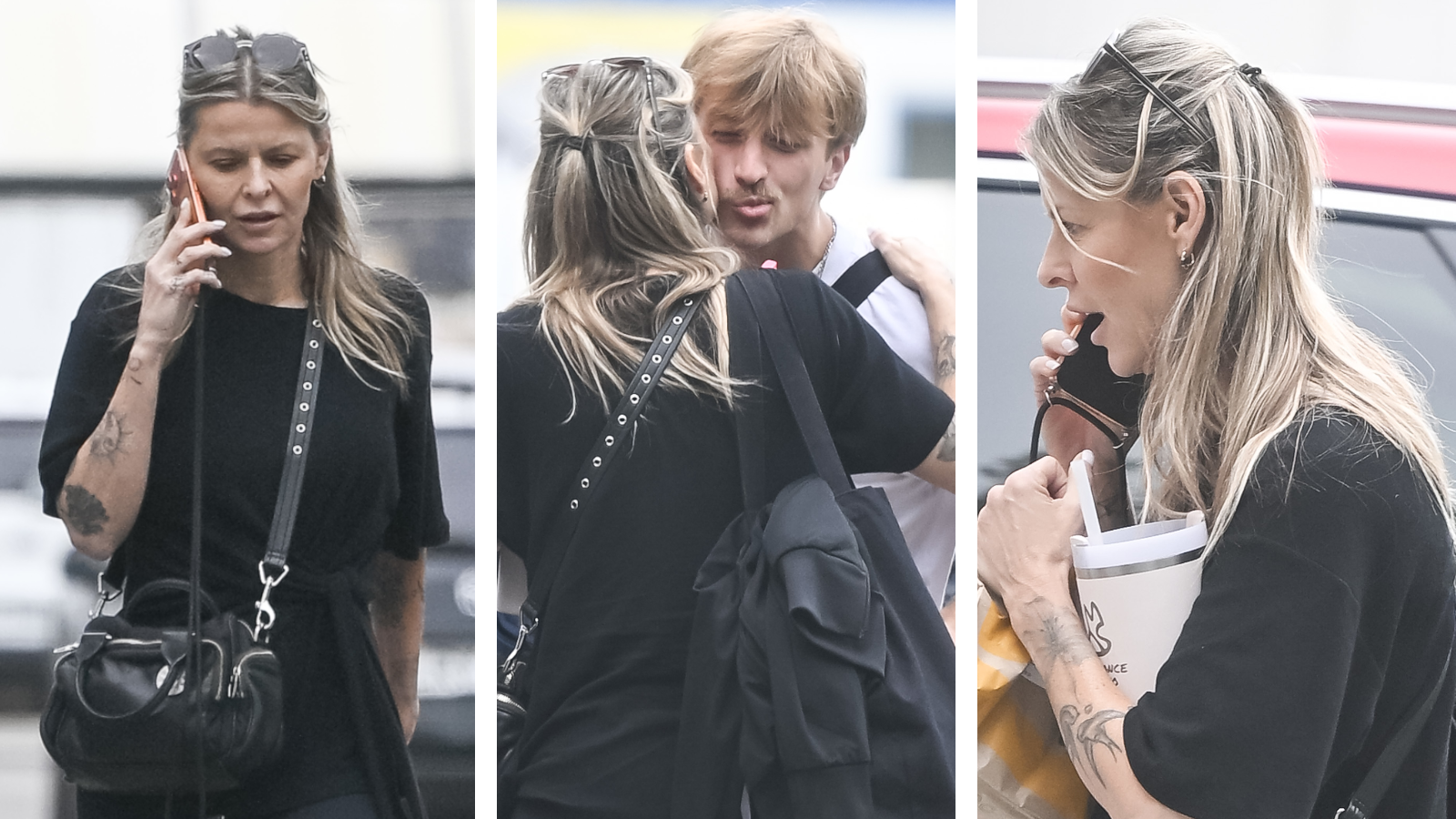 Zamyślona Mandaryna mknie z Krystianem Rzymkiewiczem na trening do ''Tańca z Gwiazdami''. Paparazzi wszystko uchwycili